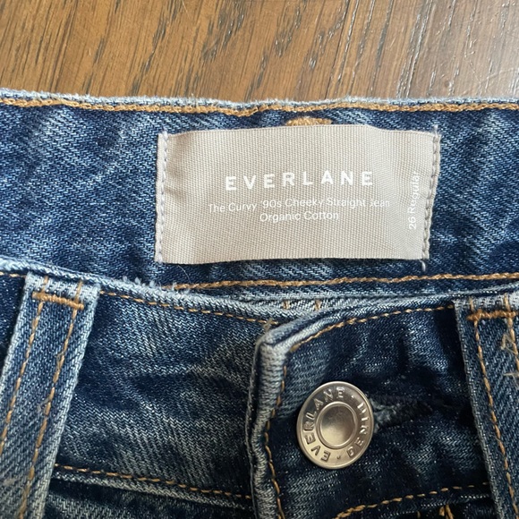 NWOT Everlane Curvy 90s Cheeky Straight 26R - Picture 3 of 3